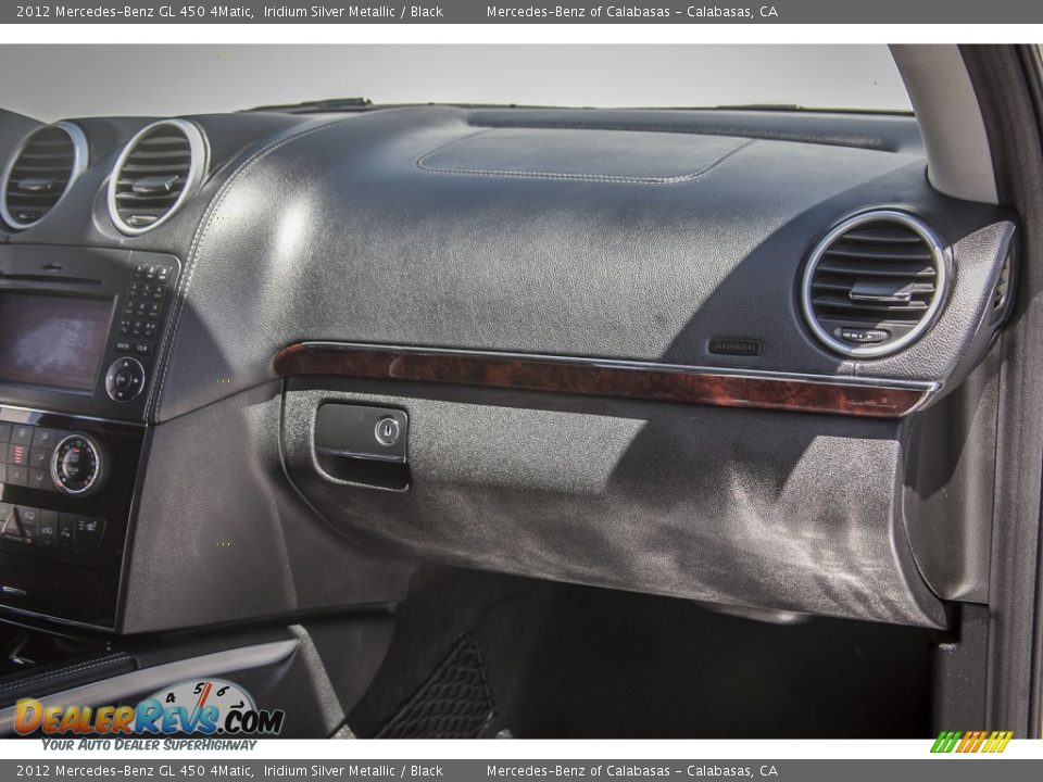 2012 Mercedes-Benz GL 450 4Matic Iridium Silver Metallic / Black Photo #22