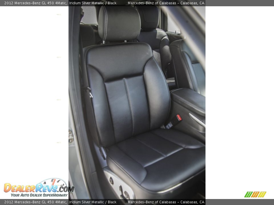2012 Mercedes-Benz GL 450 4Matic Iridium Silver Metallic / Black Photo #25