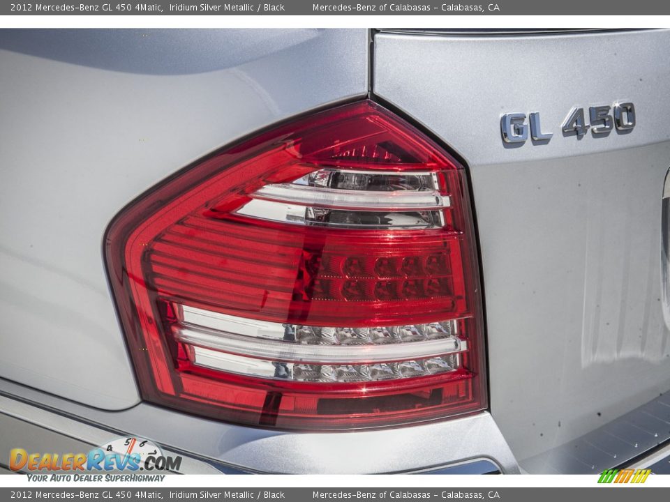 2012 Mercedes-Benz GL 450 4Matic Iridium Silver Metallic / Black Photo #29