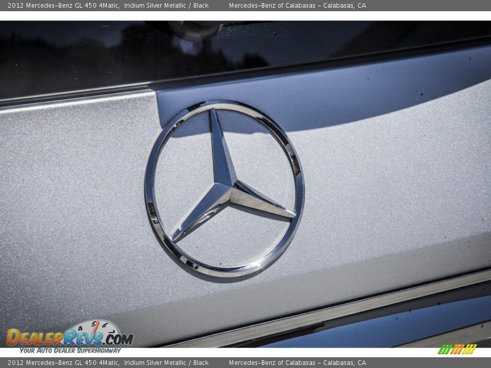 2012 Mercedes-Benz GL 450 4Matic Iridium Silver Metallic / Black Photo #30