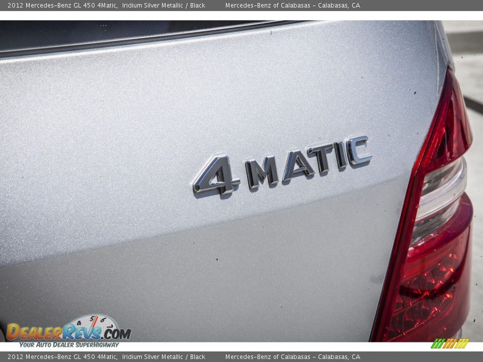 2012 Mercedes-Benz GL 450 4Matic Iridium Silver Metallic / Black Photo #31