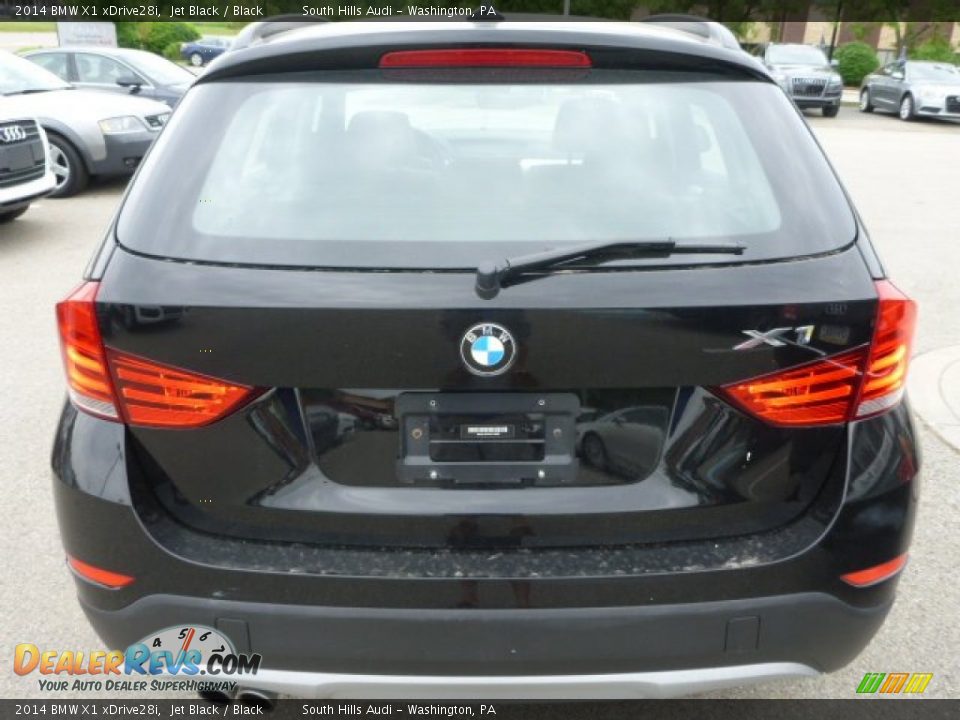 2014 BMW X1 xDrive28i Jet Black / Black Photo #4