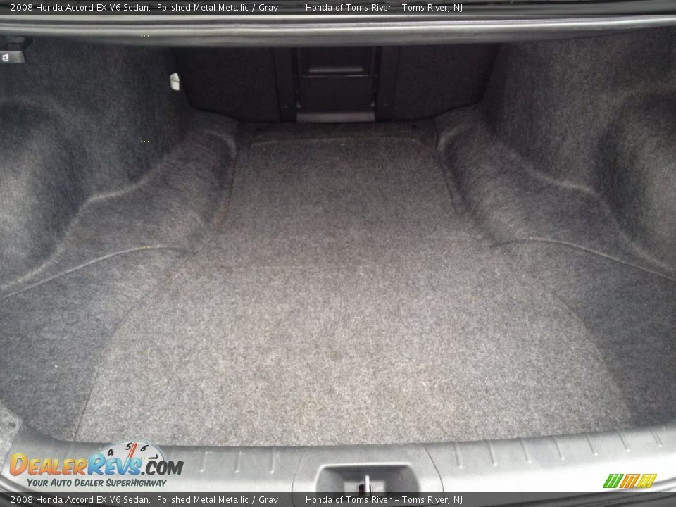 2008 Honda Accord EX V6 Sedan Polished Metal Metallic / Gray Photo #22