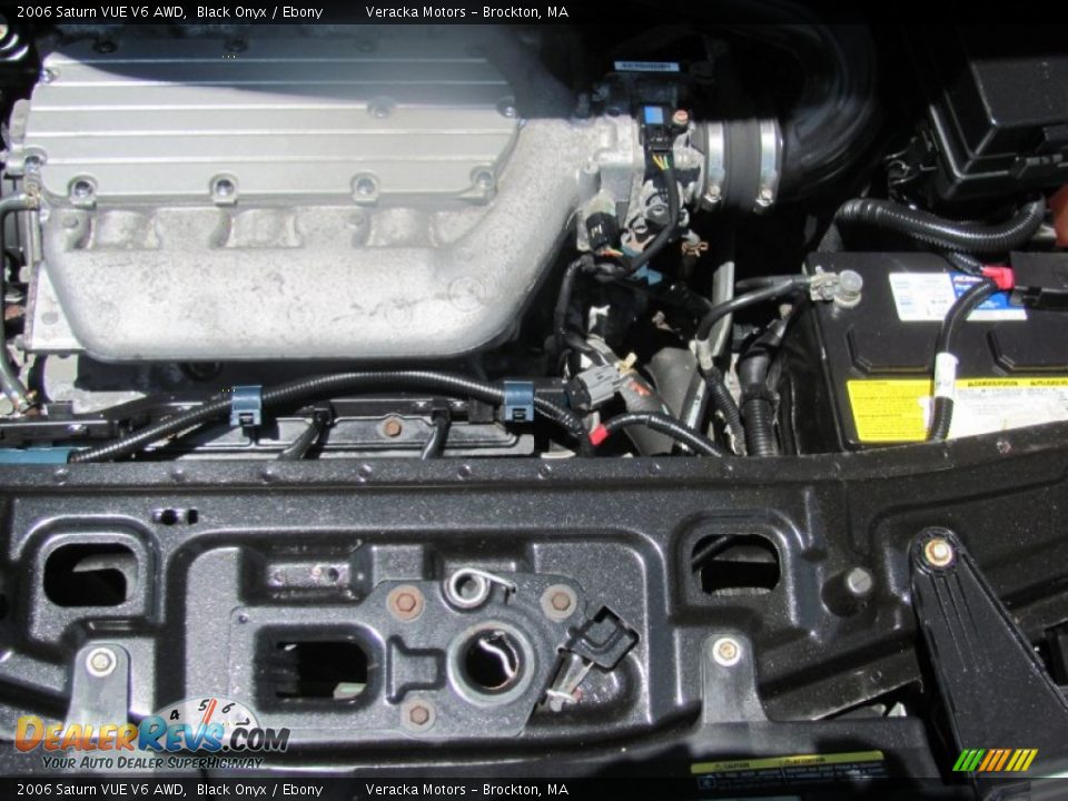 2006 Saturn VUE V6 AWD Black Onyx / Ebony Photo #13