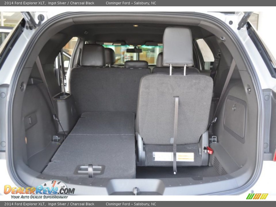 2014 Ford Explorer XLT Ingot Silver / Charcoal Black Photo #9