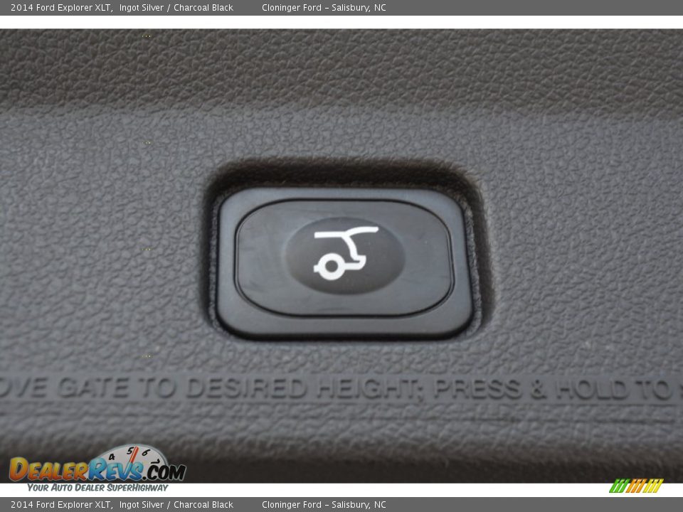 2014 Ford Explorer XLT Ingot Silver / Charcoal Black Photo #10
