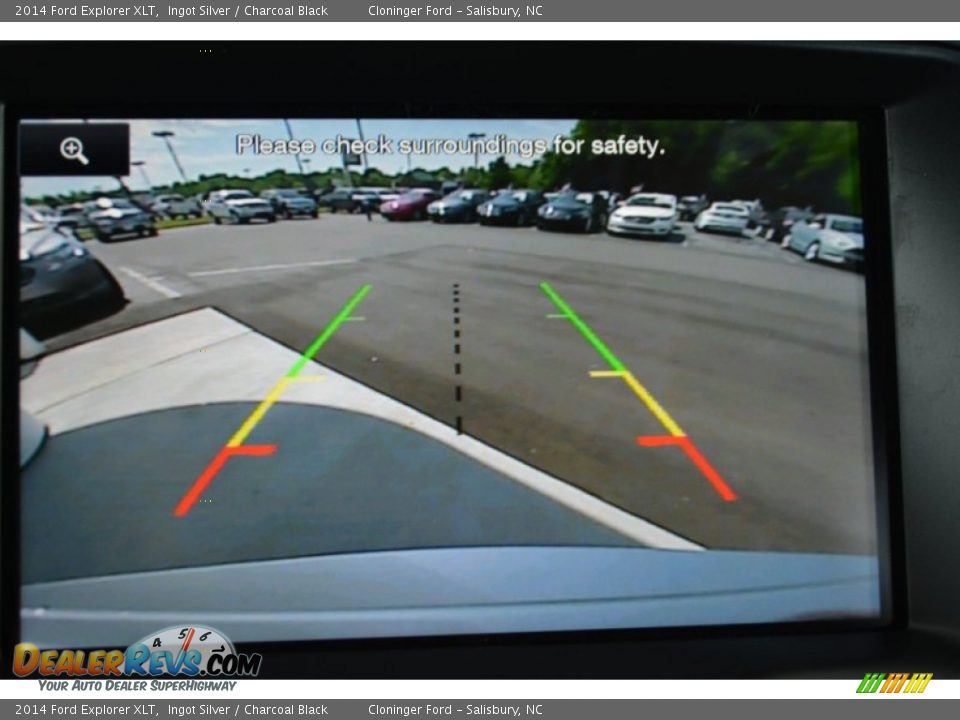 2014 Ford Explorer XLT Ingot Silver / Charcoal Black Photo #18