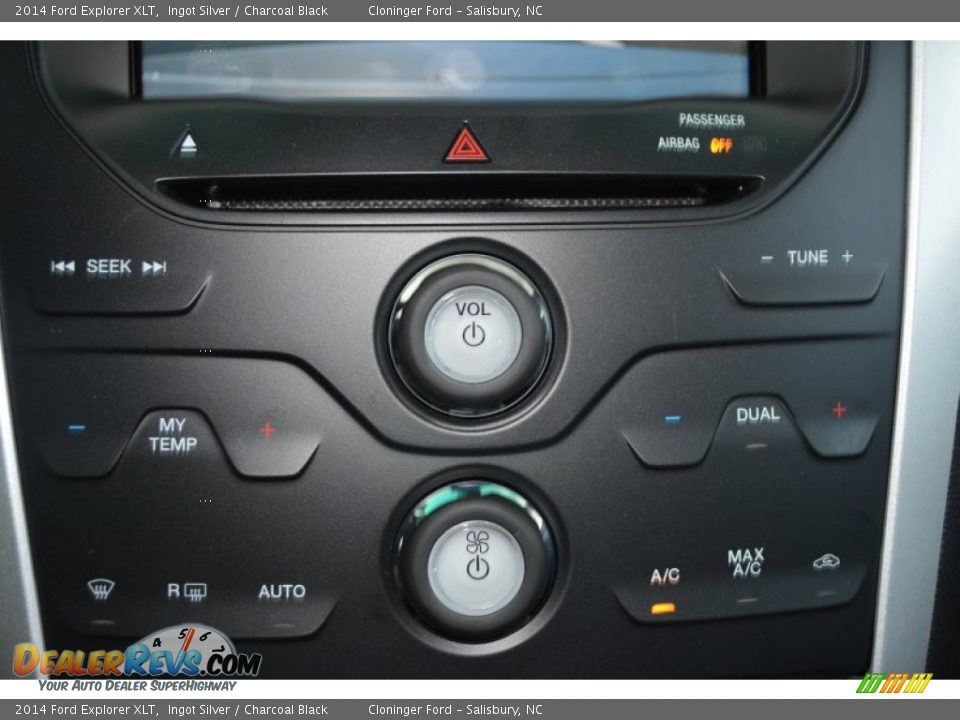 2014 Ford Explorer XLT Ingot Silver / Charcoal Black Photo #19