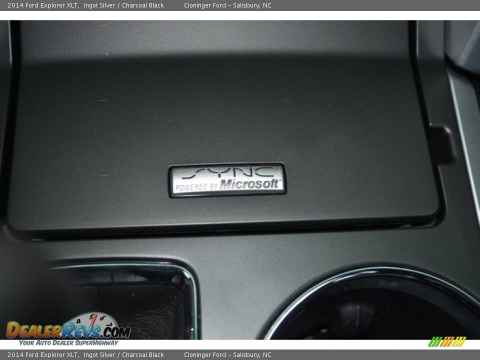 2014 Ford Explorer XLT Ingot Silver / Charcoal Black Photo #20