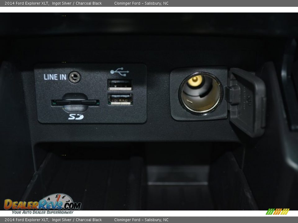 2014 Ford Explorer XLT Ingot Silver / Charcoal Black Photo #21
