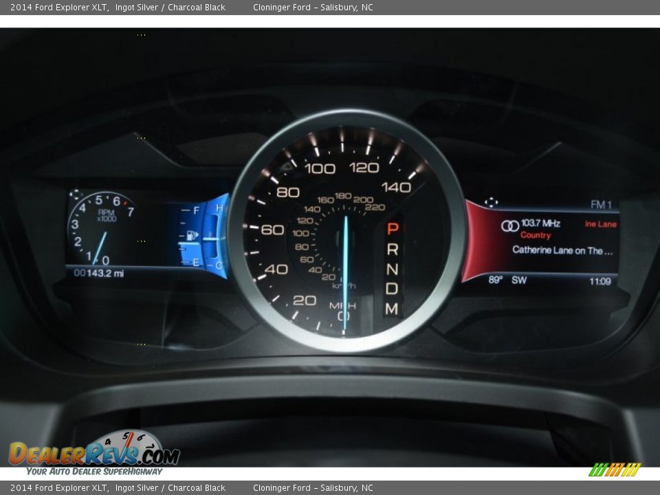 2014 Ford Explorer XLT Ingot Silver / Charcoal Black Photo #27