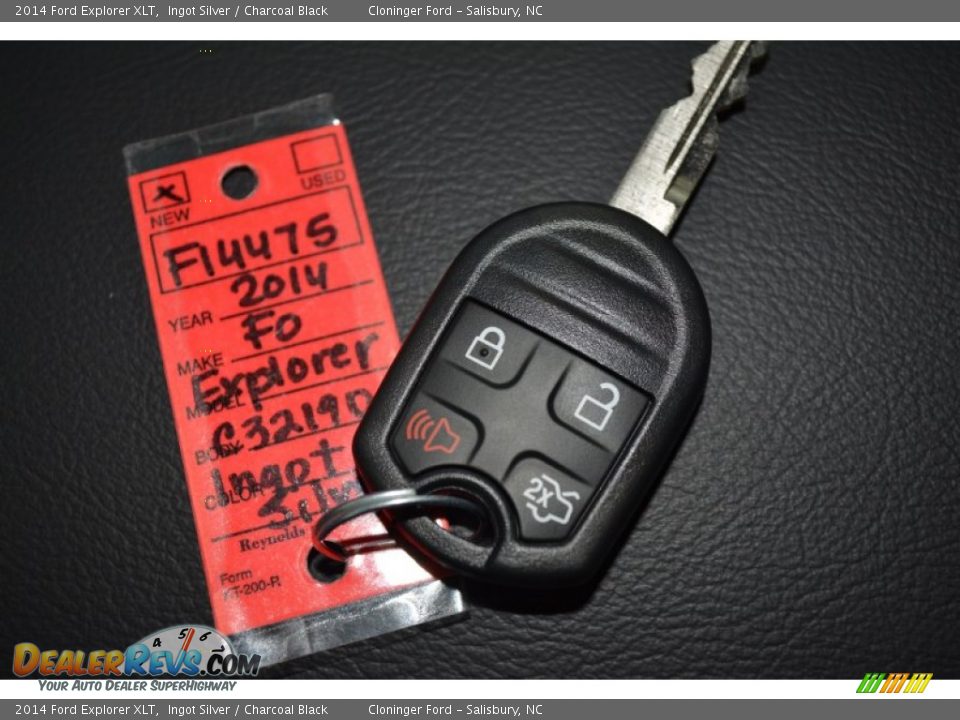 2014 Ford Explorer XLT Ingot Silver / Charcoal Black Photo #29