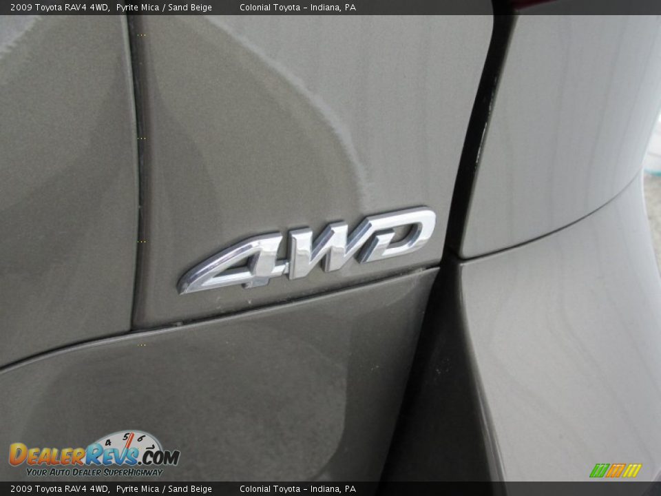 2009 Toyota RAV4 4WD Pyrite Mica / Sand Beige Photo #6