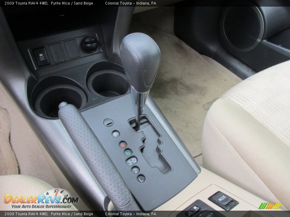 2009 Toyota RAV4 4WD Pyrite Mica / Sand Beige Photo #16