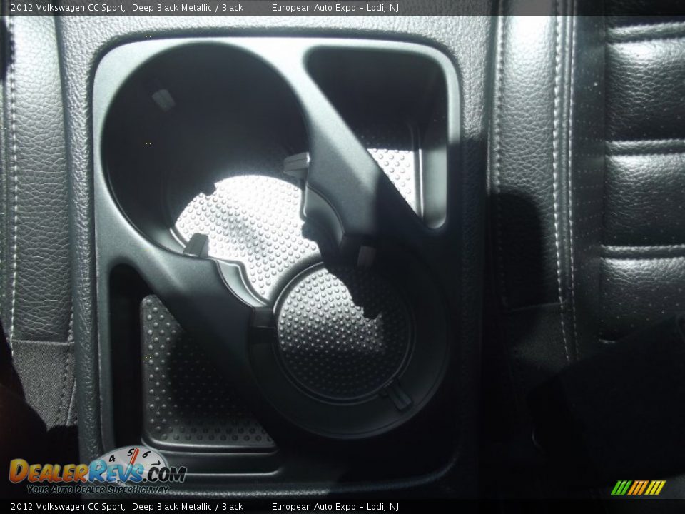 2012 Volkswagen CC Sport Deep Black Metallic / Black Photo #22