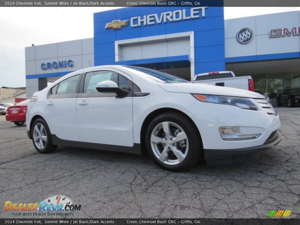 2014 Chevrolet Volt Summit White / Jet Black/Dark Accents Photo #1