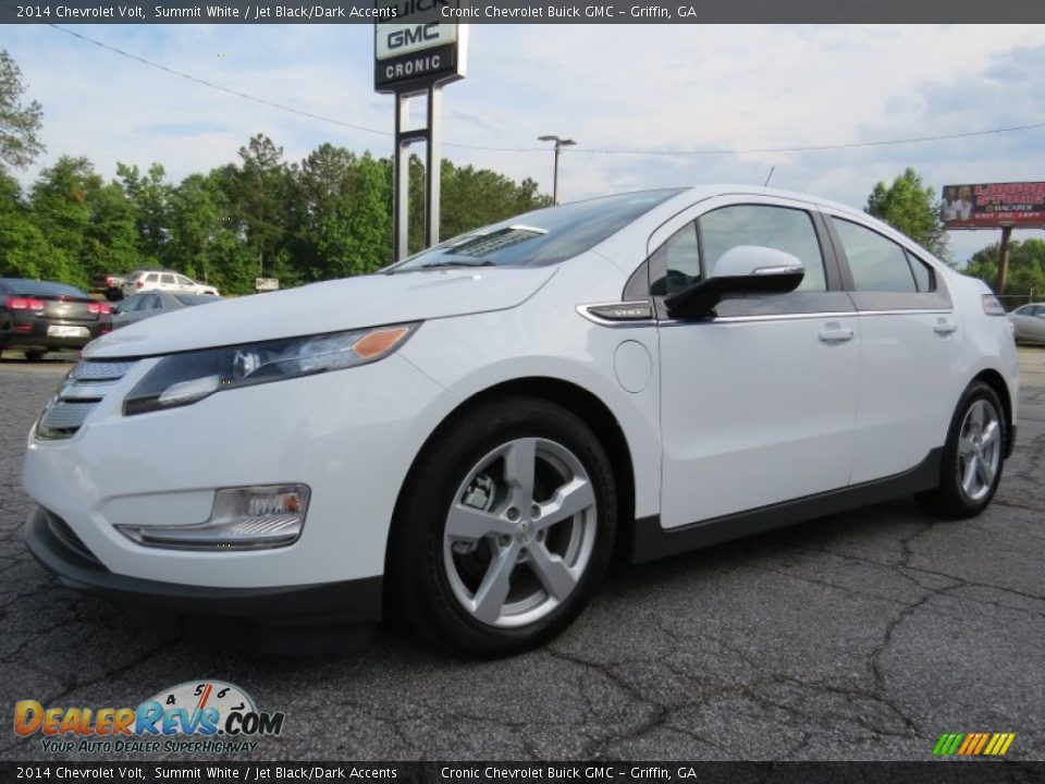 2014 Chevrolet Volt Summit White / Jet Black/Dark Accents Photo #3