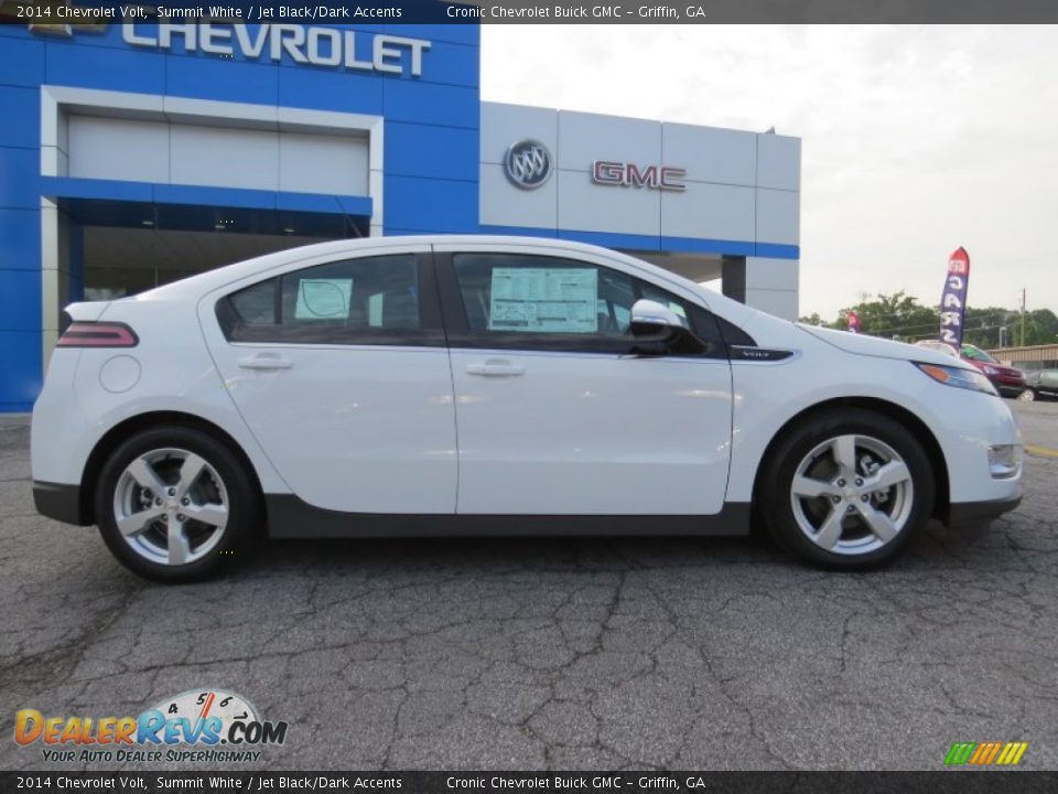 2014 Chevrolet Volt Summit White / Jet Black/Dark Accents Photo #7
