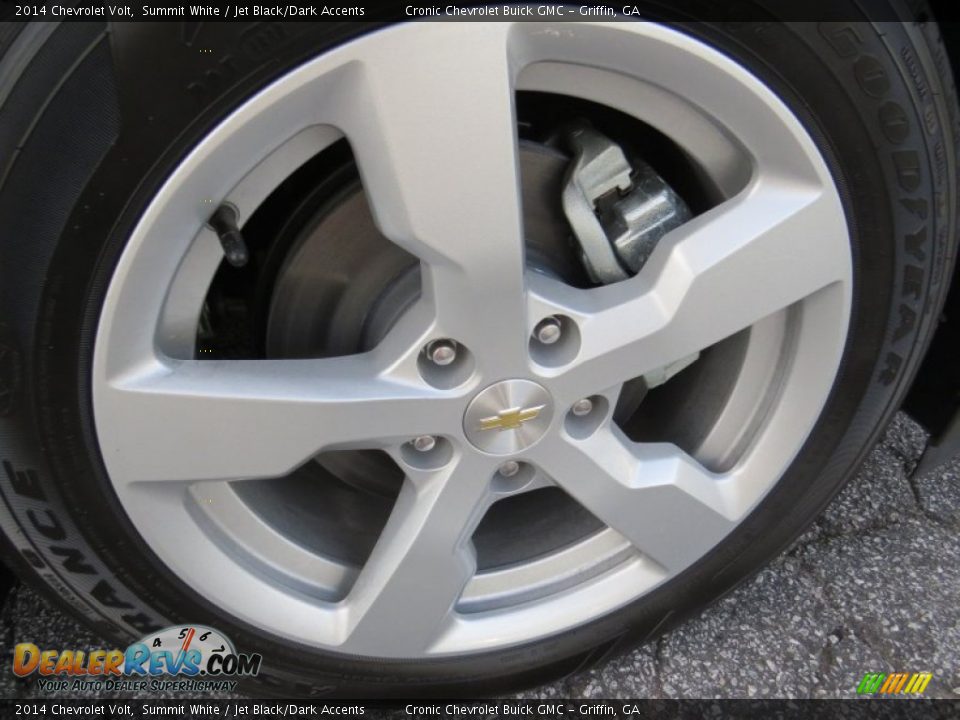 2014 Chevrolet Volt Summit White / Jet Black/Dark Accents Photo #8