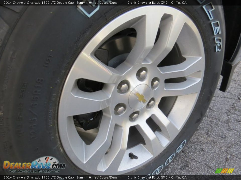 2014 Chevrolet Silverado 1500 LTZ Double Cab Wheel Photo #8