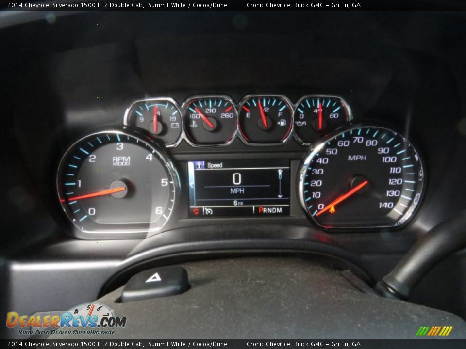 2014 Chevrolet Silverado 1500 LTZ Double Cab Gauges Photo #12