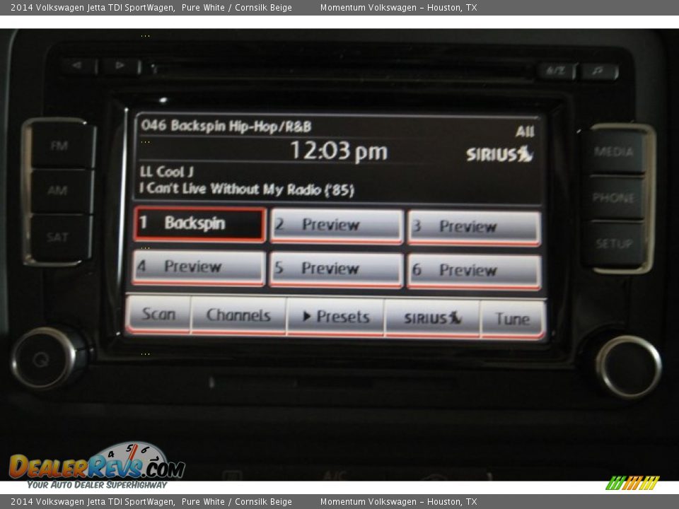 2014 Volkswagen Jetta TDI SportWagen Pure White / Cornsilk Beige Photo #21