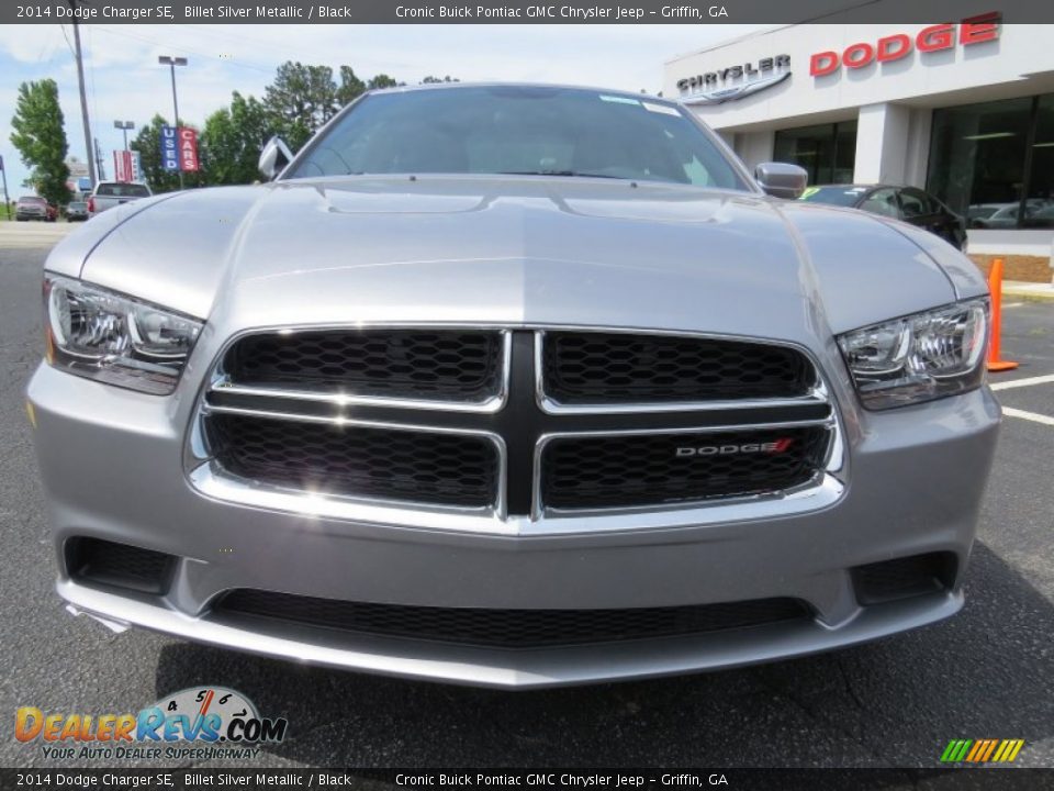 2014 Dodge Charger SE Billet Silver Metallic / Black Photo #2