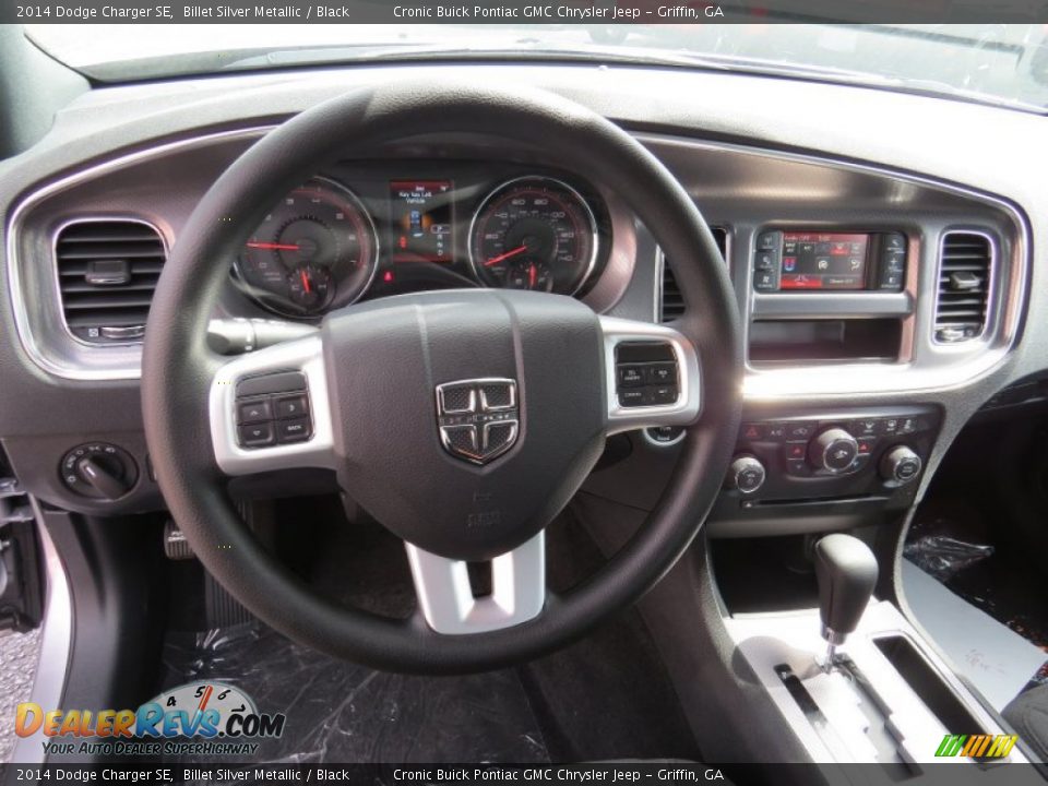 2014 Dodge Charger SE Billet Silver Metallic / Black Photo #11