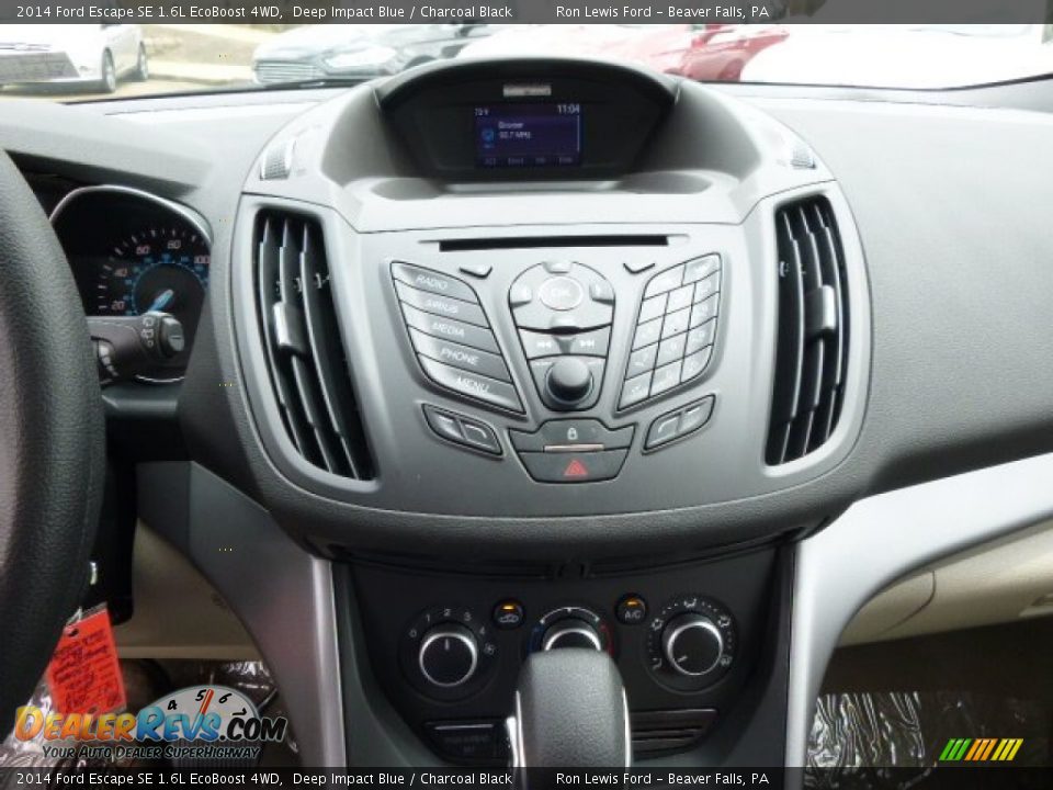 2014 Ford Escape SE 1.6L EcoBoost 4WD Deep Impact Blue / Charcoal Black Photo #16