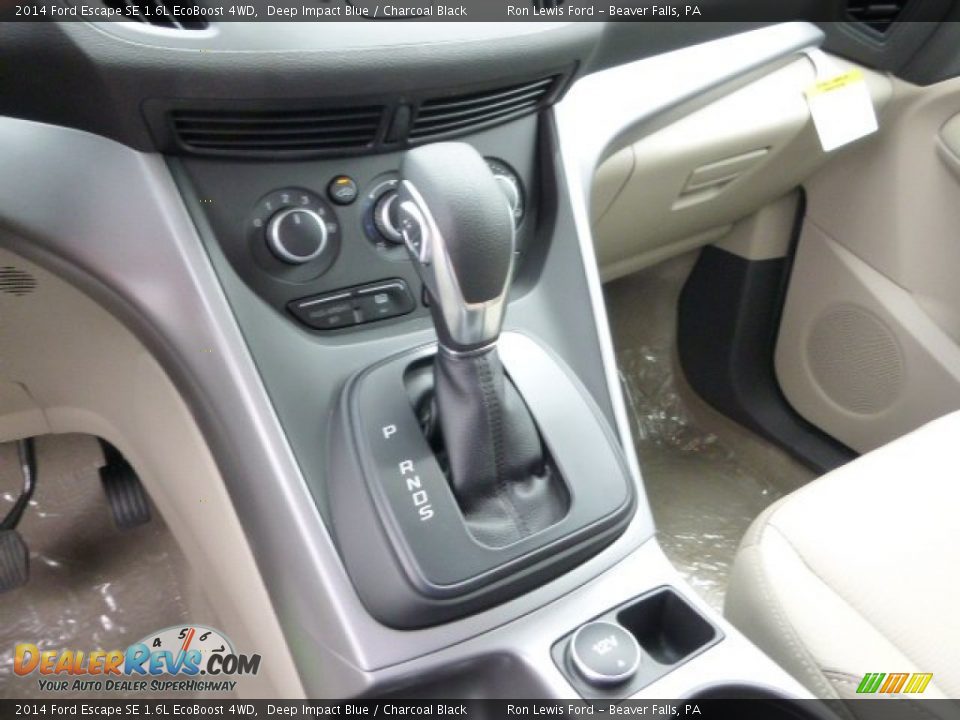 2014 Ford Escape SE 1.6L EcoBoost 4WD Deep Impact Blue / Charcoal Black Photo #17