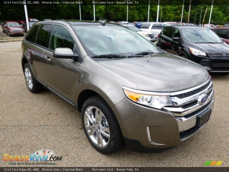 Front 3/4 View of 2014 Ford Edge SEL AWD Photo #2