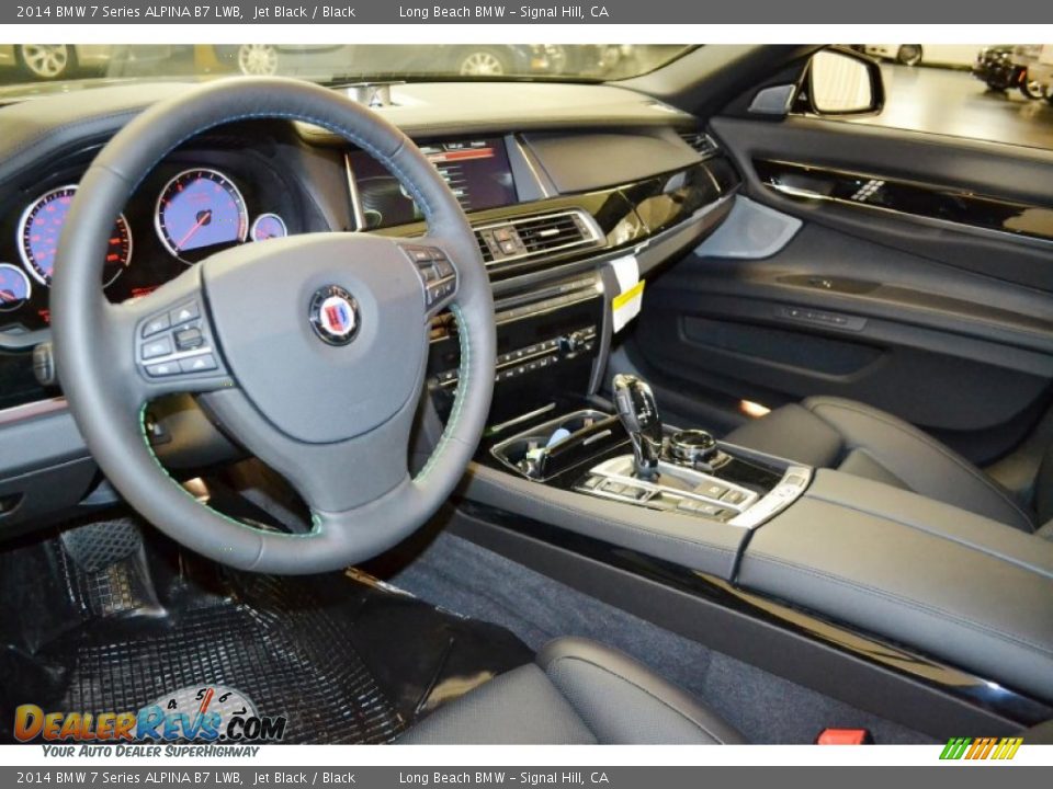 Black Interior - 2014 BMW 7 Series ALPINA B7 LWB Photo #6