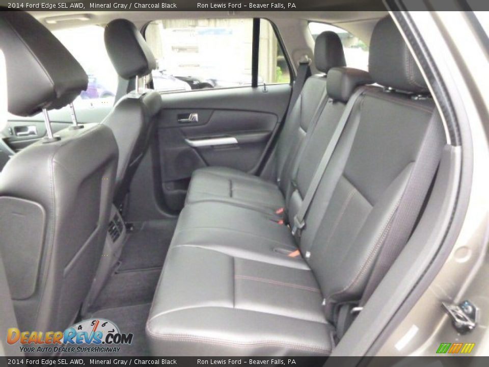 2014 Ford Edge SEL AWD Mineral Gray / Charcoal Black Photo #12