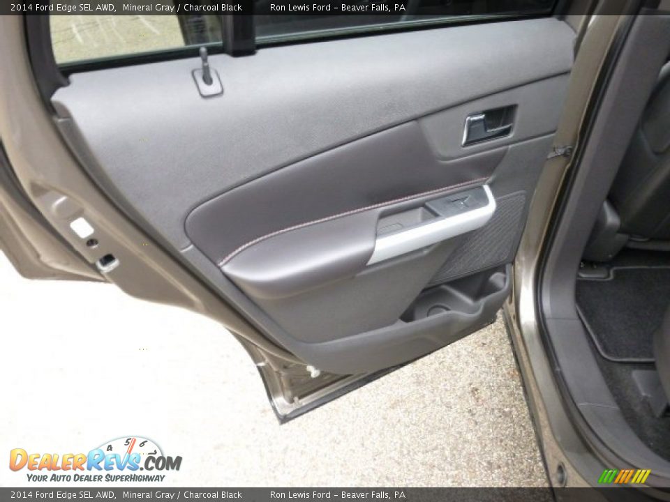 2014 Ford Edge SEL AWD Mineral Gray / Charcoal Black Photo #13