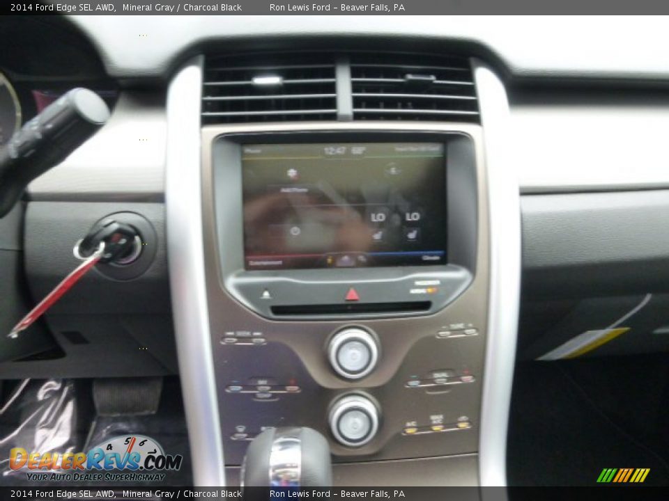2014 Ford Edge SEL AWD Mineral Gray / Charcoal Black Photo #16