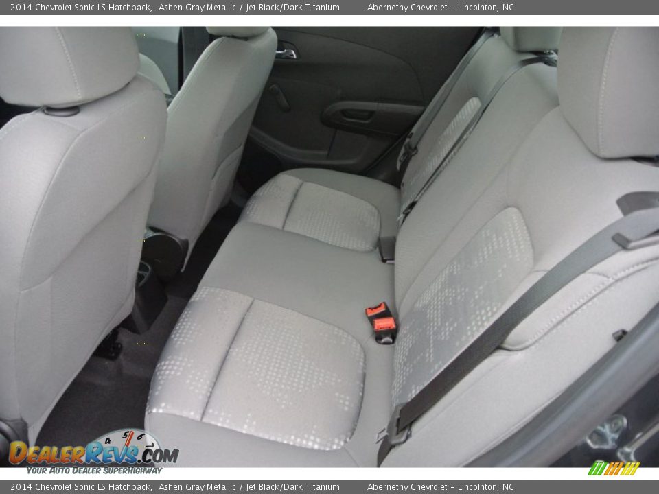 2014 Chevrolet Sonic LS Hatchback Ashen Gray Metallic / Jet Black/Dark Titanium Photo #16