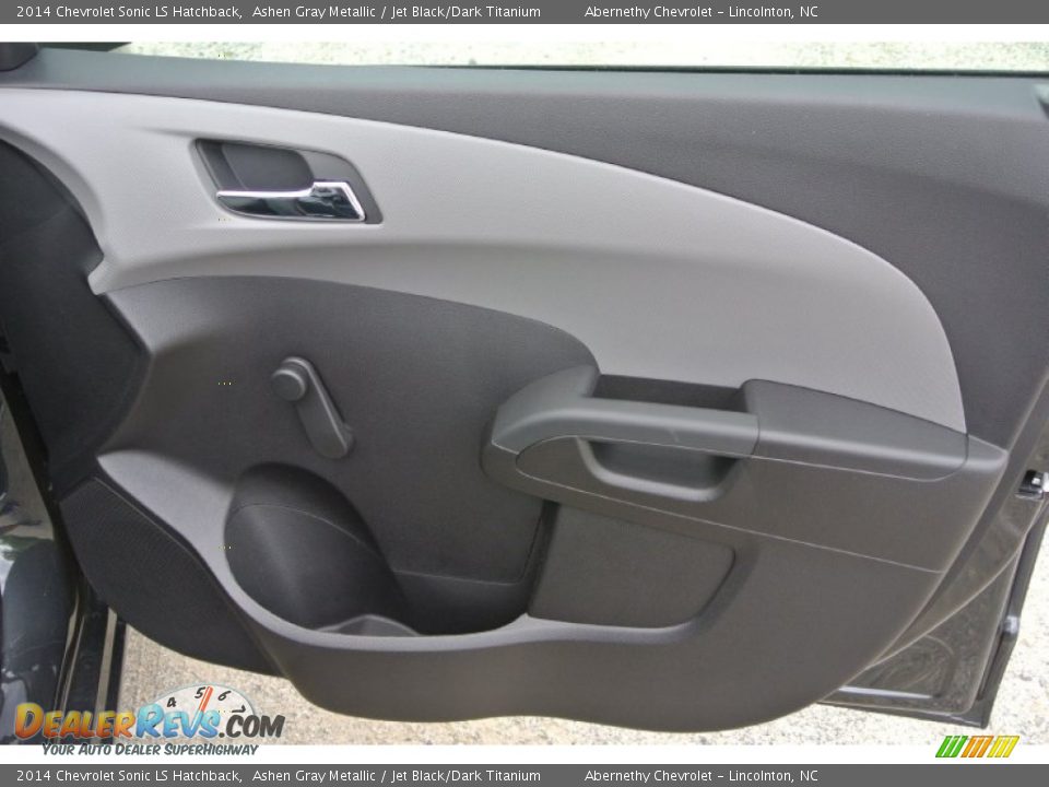 2014 Chevrolet Sonic LS Hatchback Ashen Gray Metallic / Jet Black/Dark Titanium Photo #19