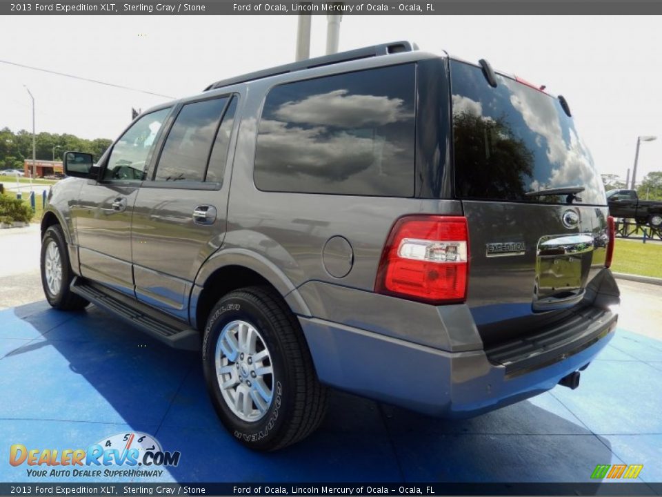 2013 Ford Expedition XLT Sterling Gray / Stone Photo #3