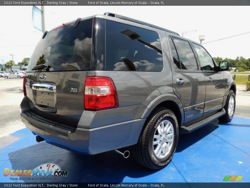 2013 Ford Expedition XLT Sterling Gray / Stone Photo #5