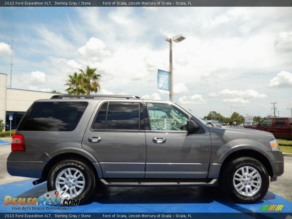 2013 Ford Expedition XLT Sterling Gray / Stone Photo #6