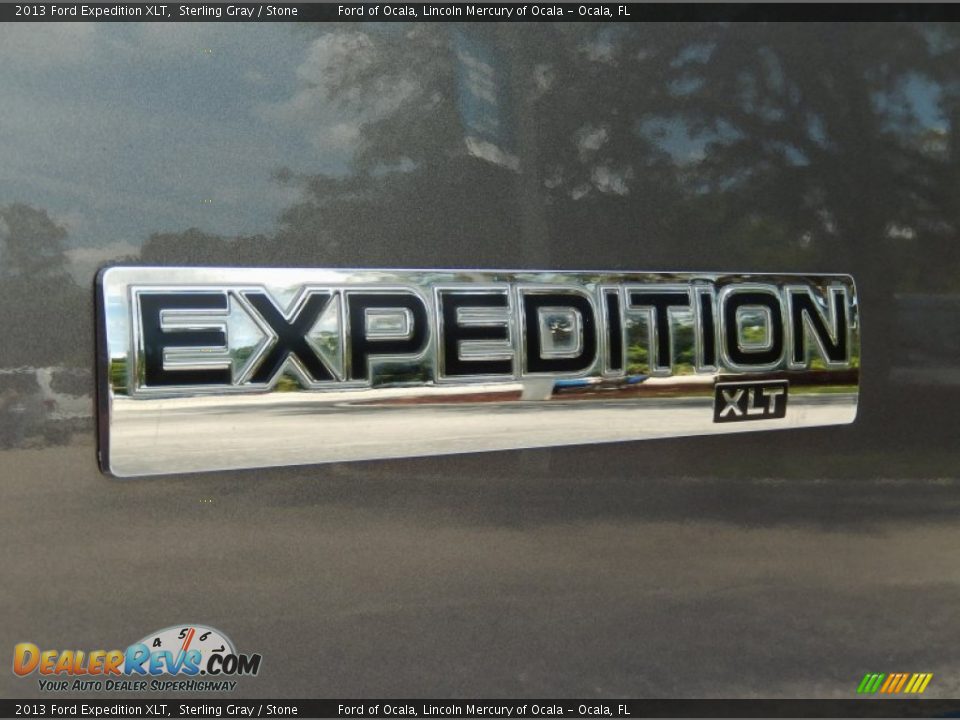 2013 Ford Expedition XLT Sterling Gray / Stone Photo #9