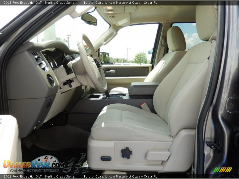 2013 Ford Expedition XLT Sterling Gray / Stone Photo #12