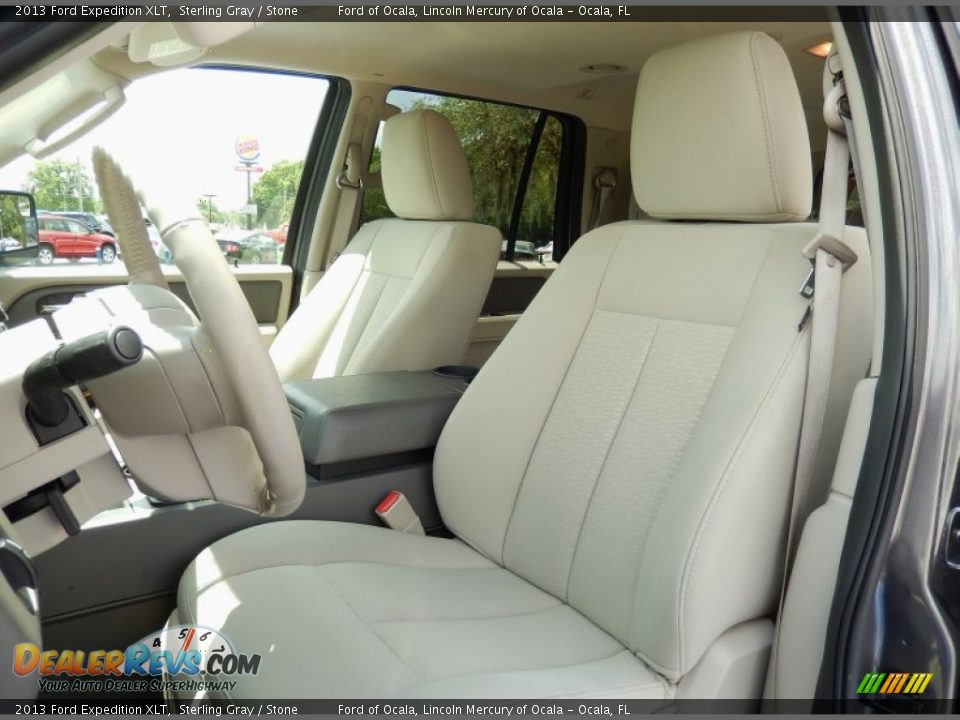 2013 Ford Expedition XLT Sterling Gray / Stone Photo #13