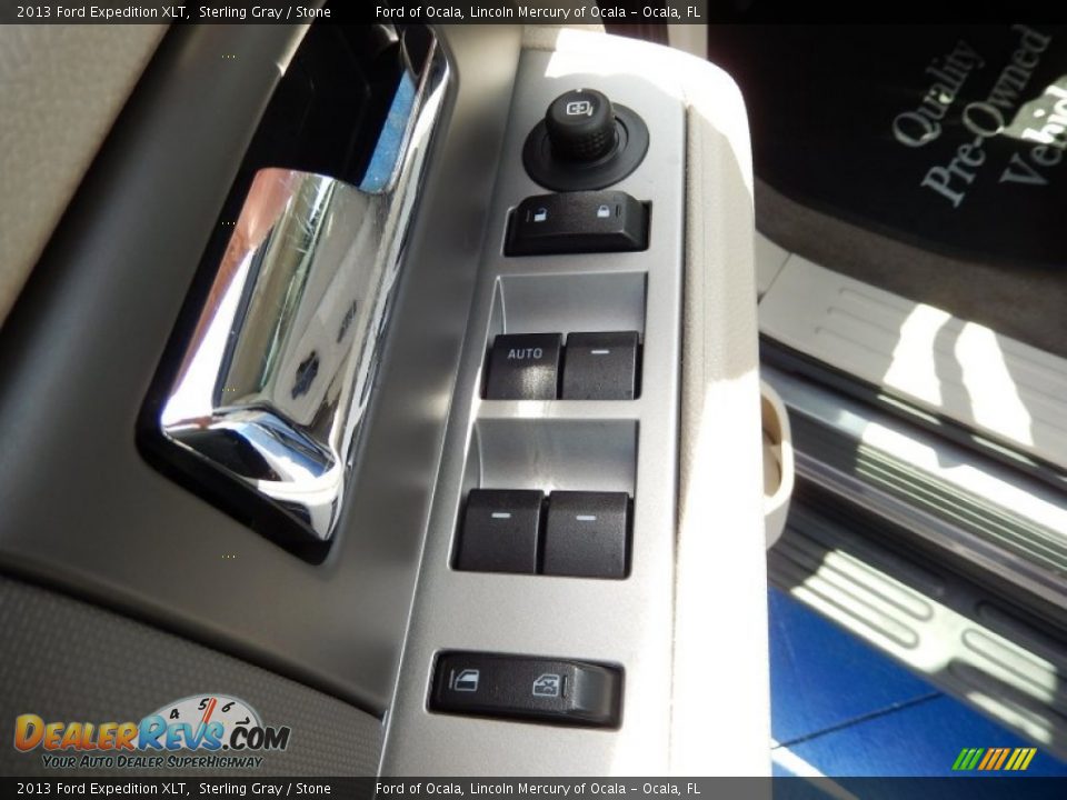 2013 Ford Expedition XLT Sterling Gray / Stone Photo #14