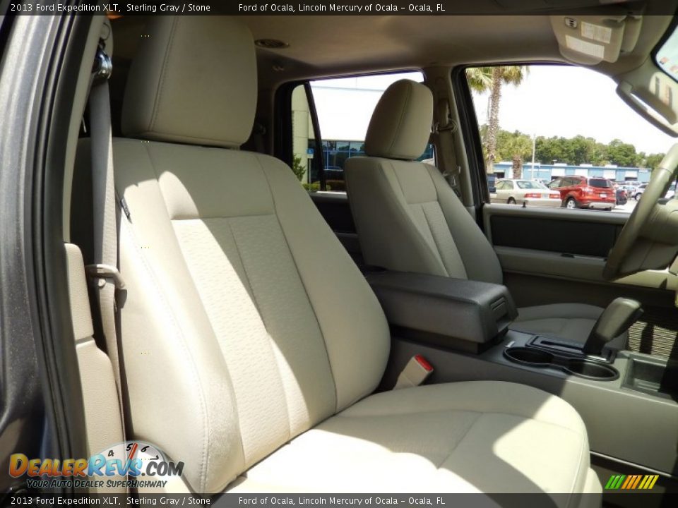 2013 Ford Expedition XLT Sterling Gray / Stone Photo #19