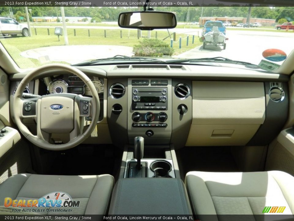 2013 Ford Expedition XLT Sterling Gray / Stone Photo #20