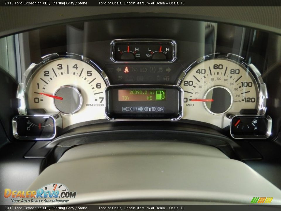 2013 Ford Expedition XLT Sterling Gray / Stone Photo #22