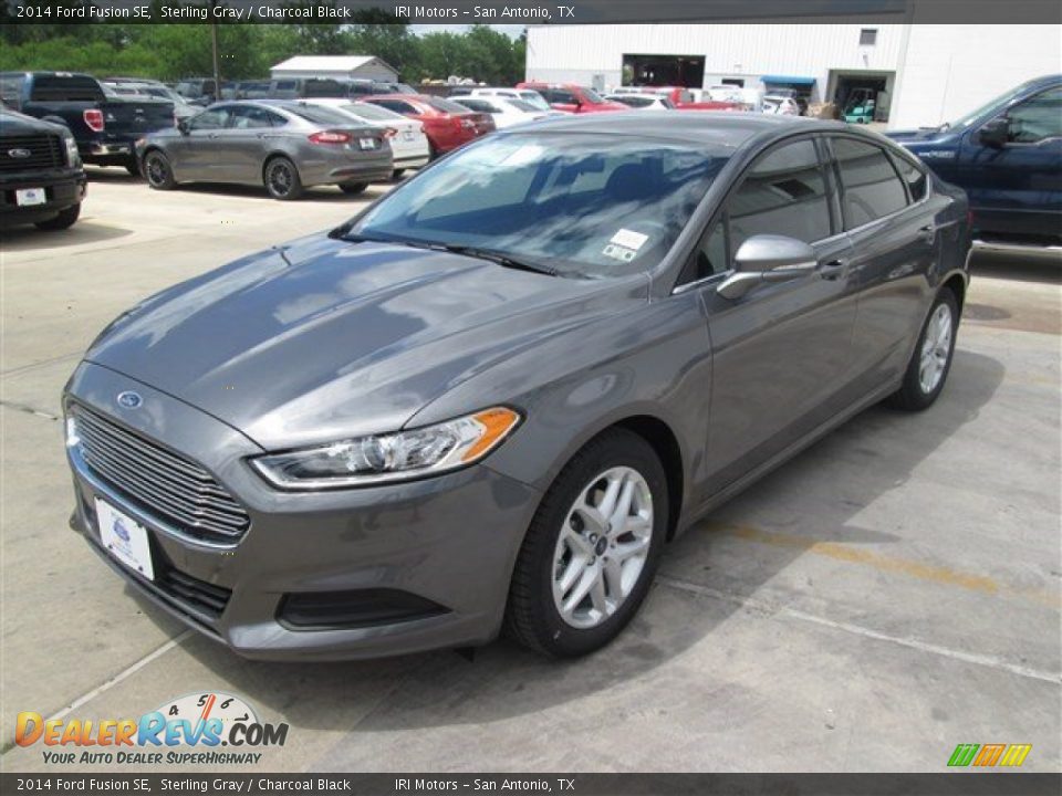 2014 Ford Fusion SE Sterling Gray / Charcoal Black Photo #3