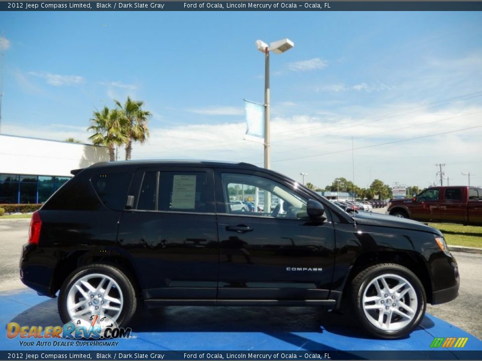 Black 2012 Jeep Compass Limited Photo #6