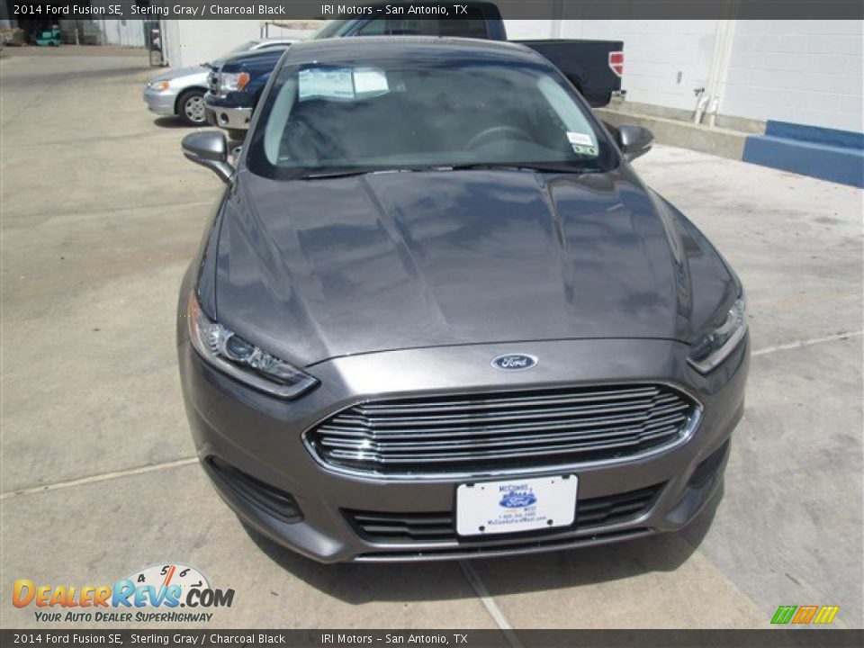 2014 Ford Fusion SE Sterling Gray / Charcoal Black Photo #14